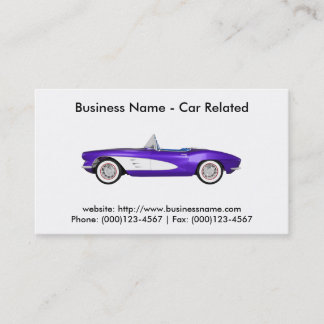 Business Card: Cars / Automotive Card