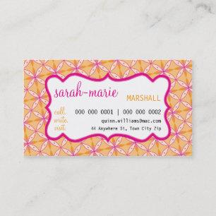 BUSINESS CARD :: casual chic 7 L