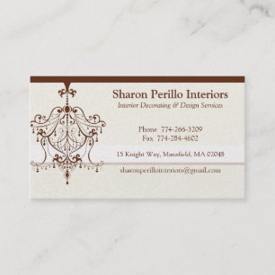 BUSINESS CARD :: chandelier Landscape 1