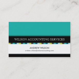 BUSINESS CARD :: chequered 3L