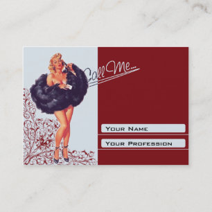 Business Card Chubby - PinUp
