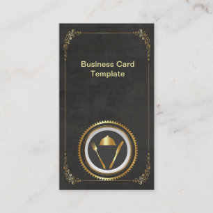 Business Card Classy Fine Dining