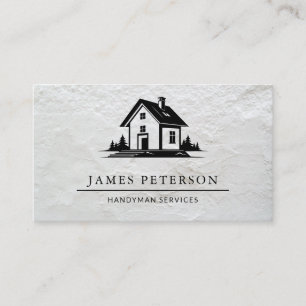 Business card construction handyman services