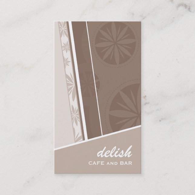 BUSINESS CARD cool unique angles (Front)