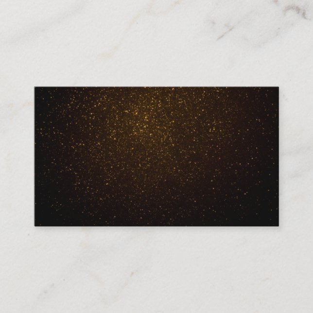 Business Card/Create Your Own Black with Sprakles Card (Front)