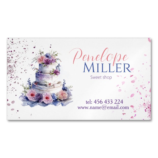business card design for your baked goods store wi (Front)