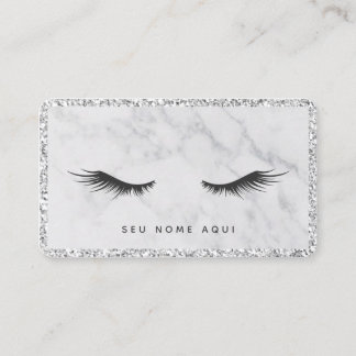 Business card - Designer de Cílios - Maquiadora
