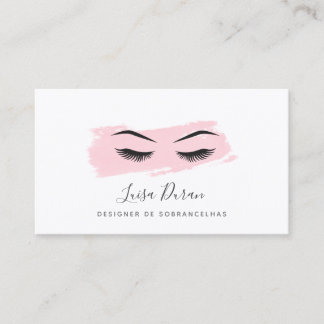 Business card Designer de Sobrancelhas