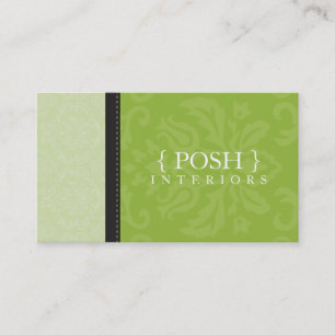 BUSINESS CARD :: divinely damask L 4