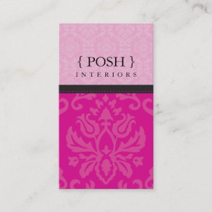 BUSINESS CARD :: divinely damask P 1
