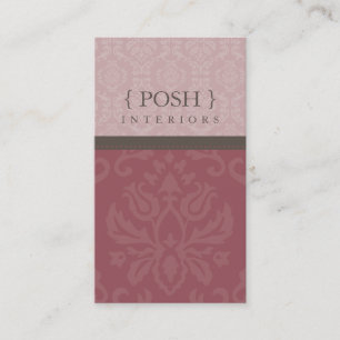 BUSINESS CARD :: divinely damask P 6