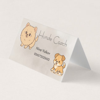 Business Card Dog Trainer
