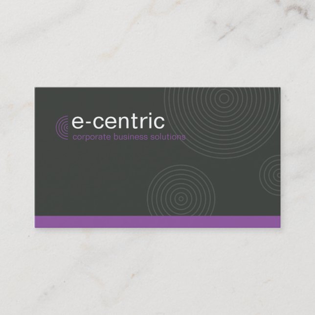 BUSINESS CARD :: dynamic centric L7 (Front)