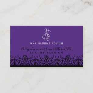 BUSINESS CARD :: elaborately fine L11