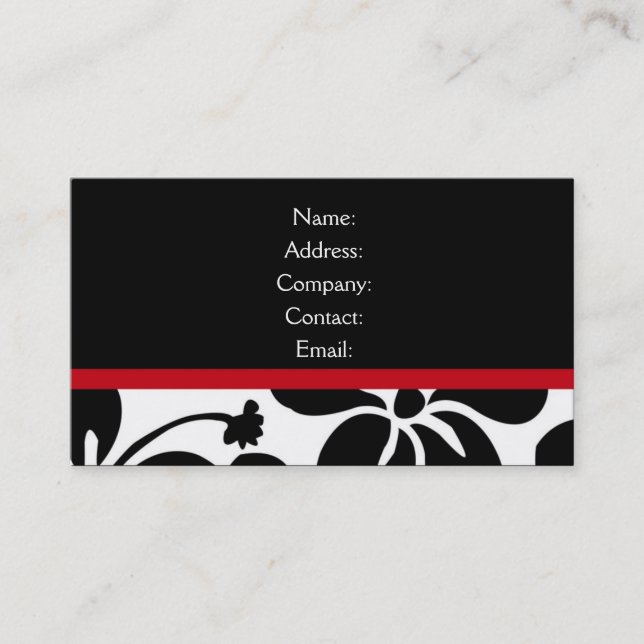 business card - elegant (Front)