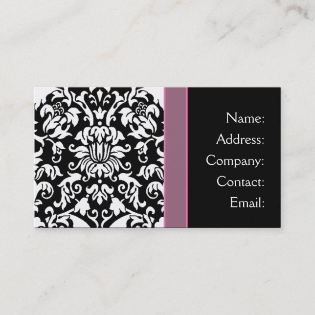 business card - elegant (Front)
