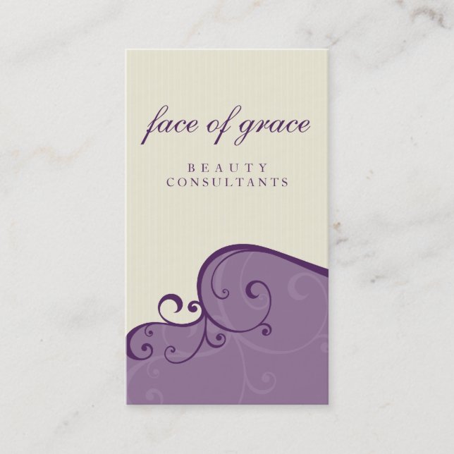 BUSINESS CARD :: elegantly delicate 10 (Front)