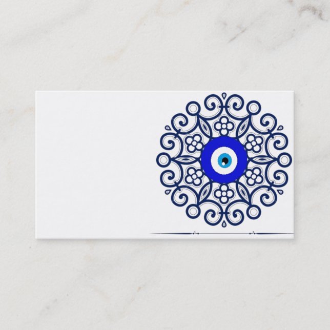 Business Card-evil-eye Business Card (Front)