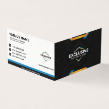 Business Card Exclusive Black