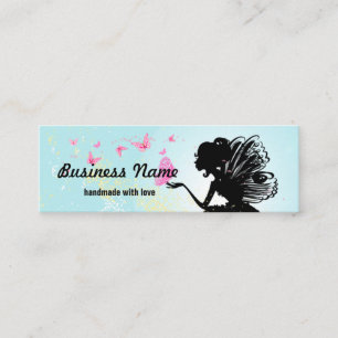 business card - fairy, butterfly, fantastic