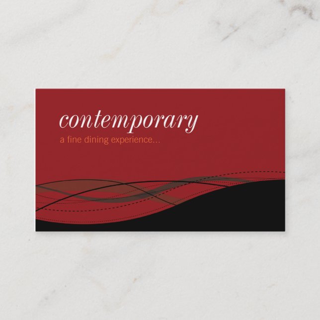 BUSINESS CARD :: fluidity 13 (Front)