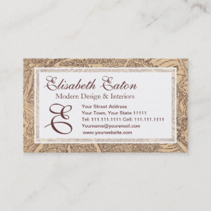 Business Card for a Spanish Teacher, Professor