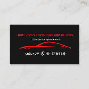 Business card for Auto services