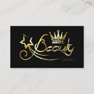 Business card for beauty salon and hairdresser