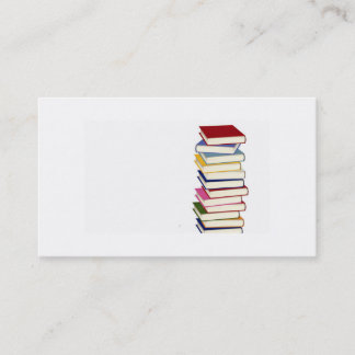 business card for book store
