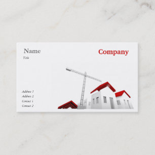 Business Card for construction company