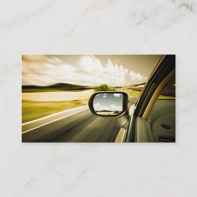 business card for driving (Front)