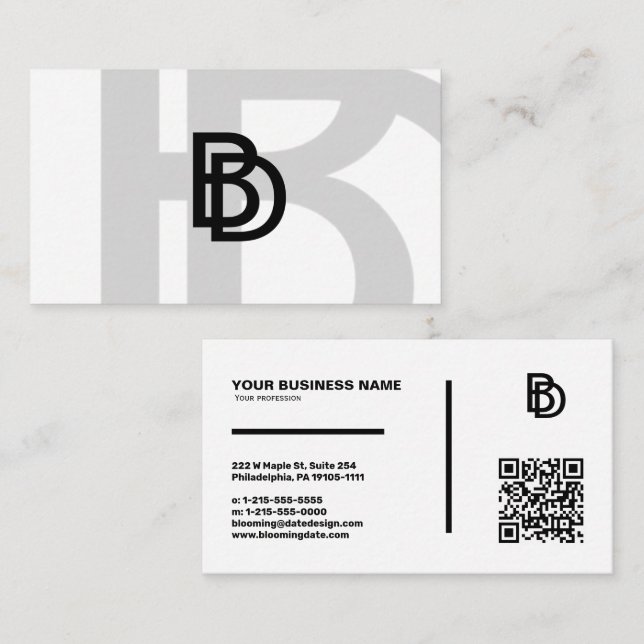 Business Card for Entrepreneur  (Front/Back)