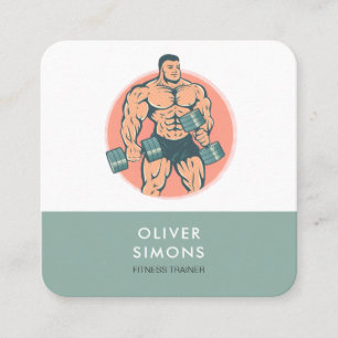 Business Card for Fitness trainer