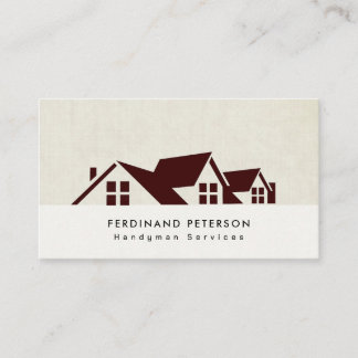Business card for handyman home services