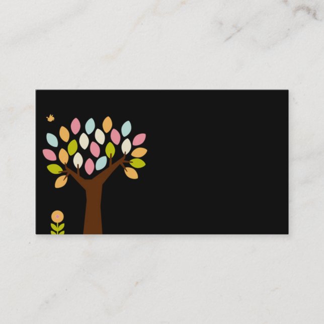business card for kindergarten (Front)