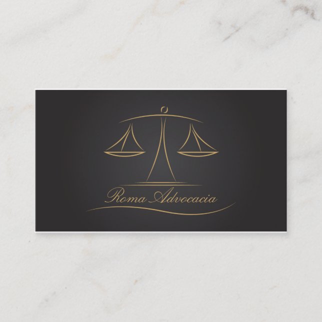 Business card for lawyers (Front)