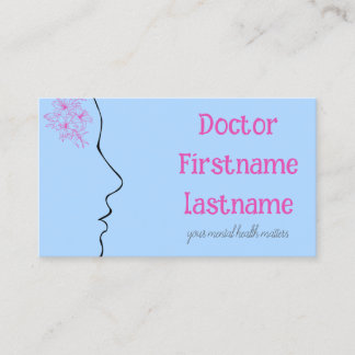 business card for psychologist and therapist🥰