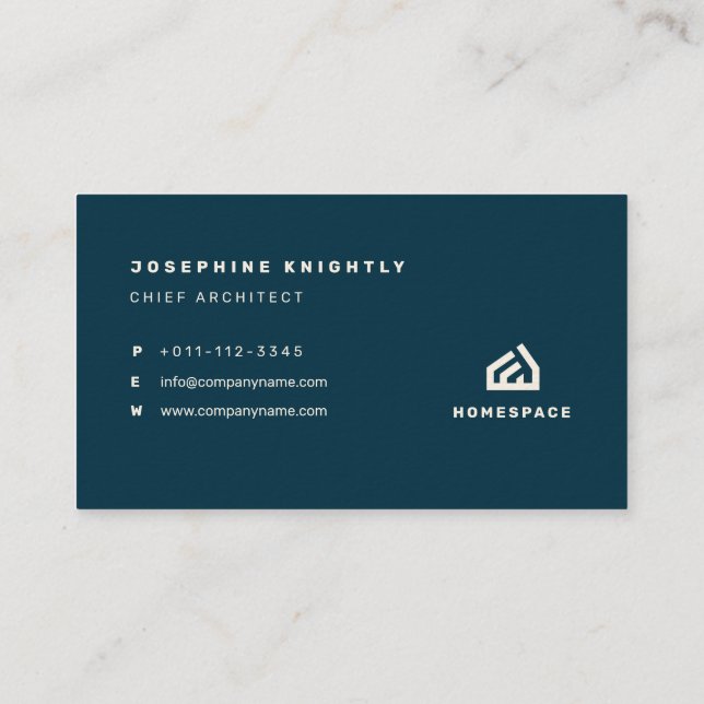 Business Card for Realtors/Contractors/Architect (Back)