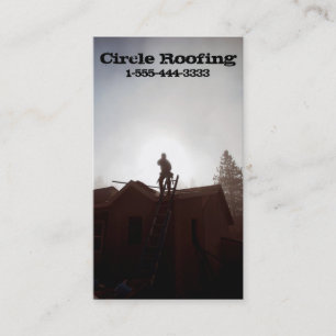 Business Card For Roofer/Construction