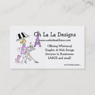 Business Card :: French Cafe