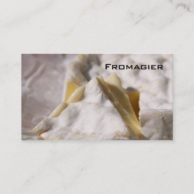 Business Card Fromagier (Front)