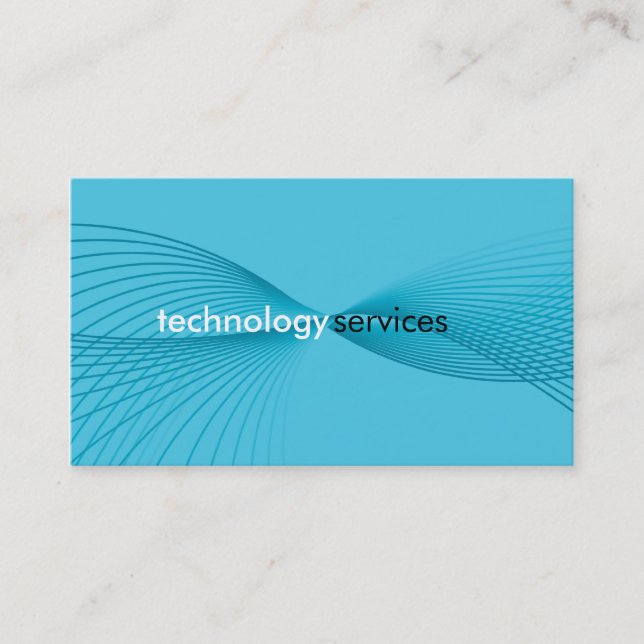 BUSINESS CARD :: futuristica flair L11 (Front)