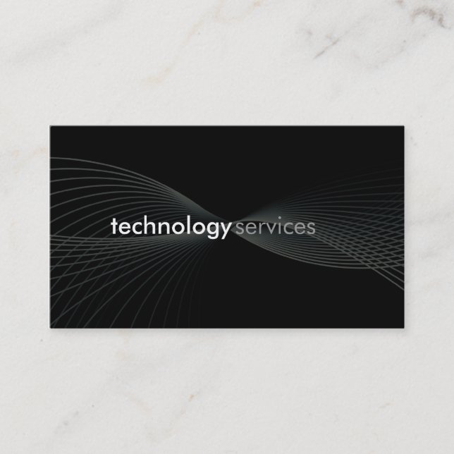 BUSINESS CARD :: futuristica flair L8 (Front)