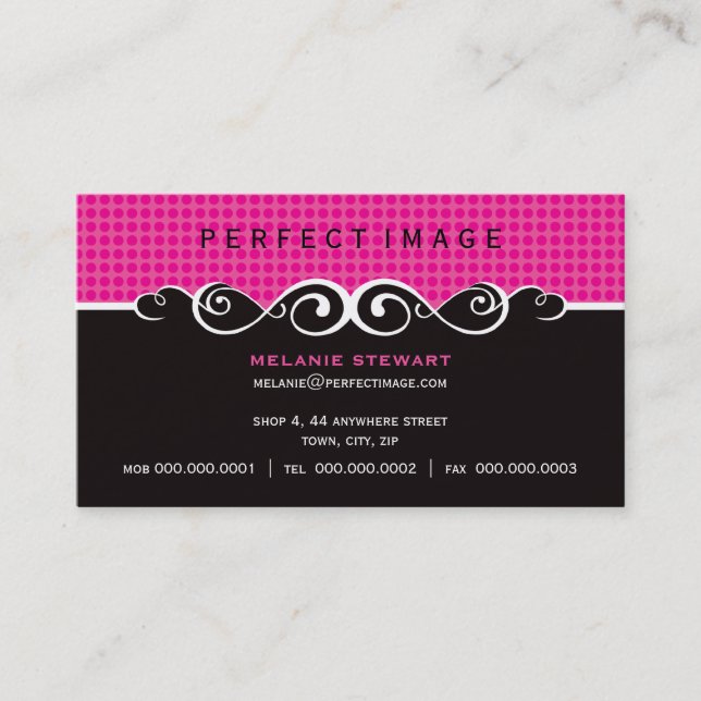 BUSINESS CARD :: gorgeously 2 (Front)