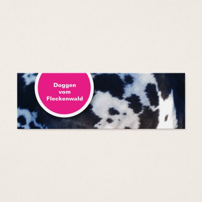 Business Card Great Dane (Front)