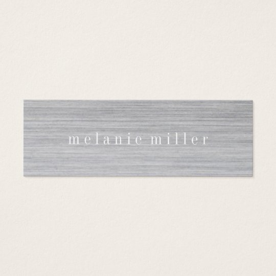 Business Card - Grey Grain