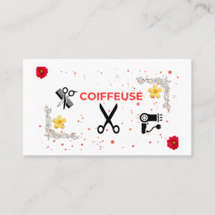 Business Card Hairdressers - Pro & Femini