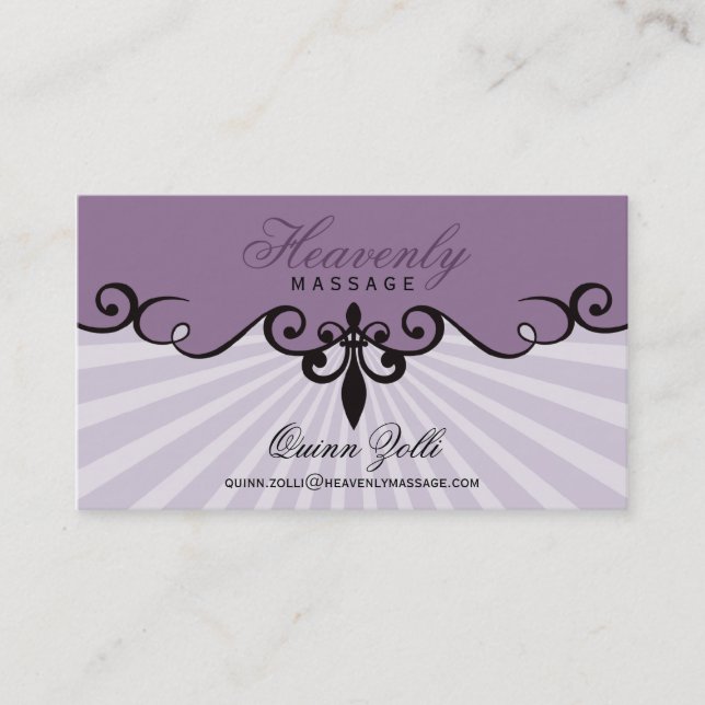 BUSINESS CARD :: heavenly L2 (Front)