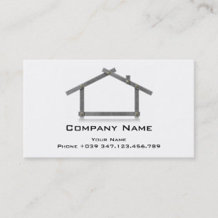Business Card House Metal Meter Tool