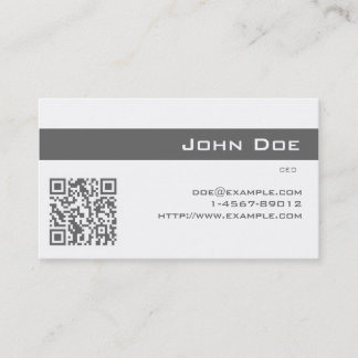 Business Card Imperial Grey
